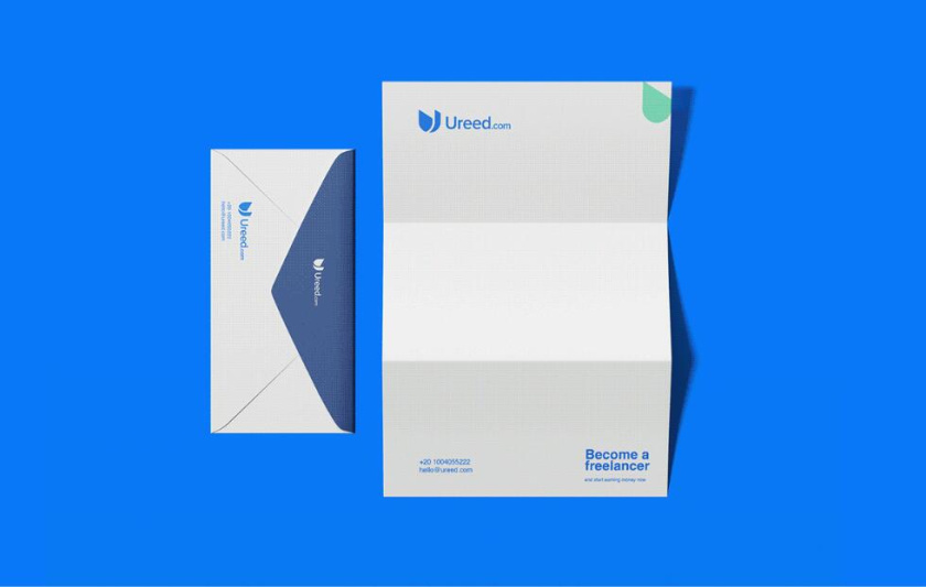 ureed 在線服務(wù)市場(chǎng)平臺(tái)網(wǎng)站品牌logo設(shè)計(jì)vi設(shè)計(jì)，互聯(lián)網(wǎng)科技風(fēng)格