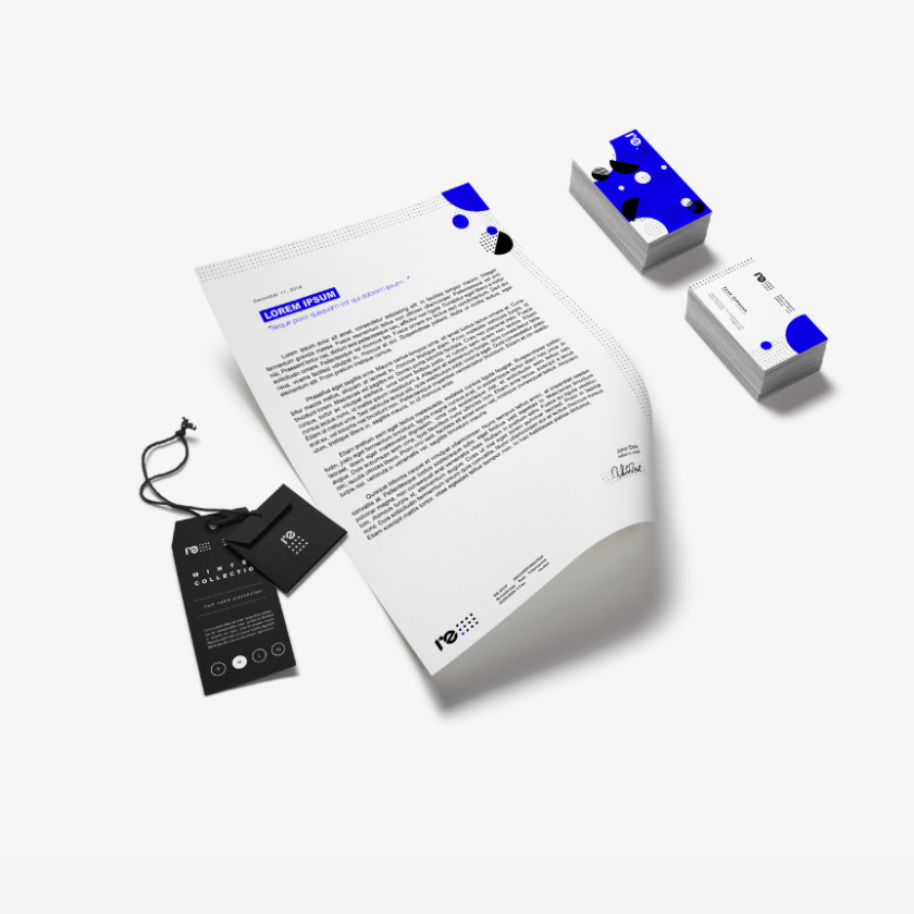 簡單而醒目的品牌設(shè)計