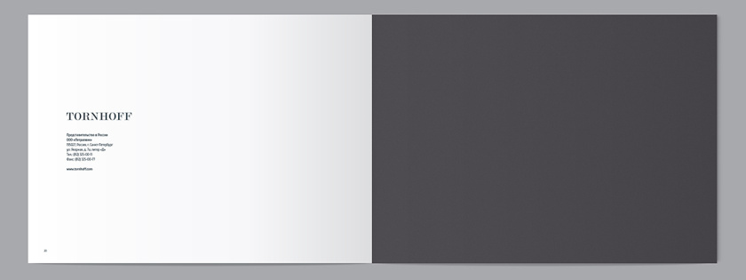 德國品牌Tornhoff 時尚門窗宣傳畫冊設計