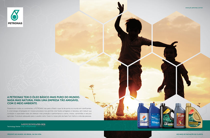 馬石油潤滑油品牌主KV平面廣告創(chuàng)意設計