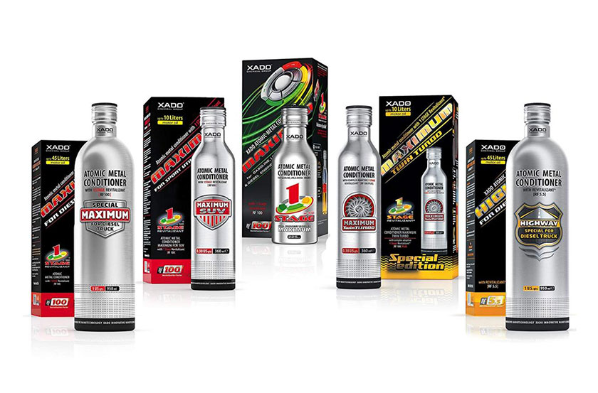 XADO 汽車免拆保養(yǎng)修復(fù)產(chǎn)品品牌設(shè)計(jì)包裝設(shè)計(jì)