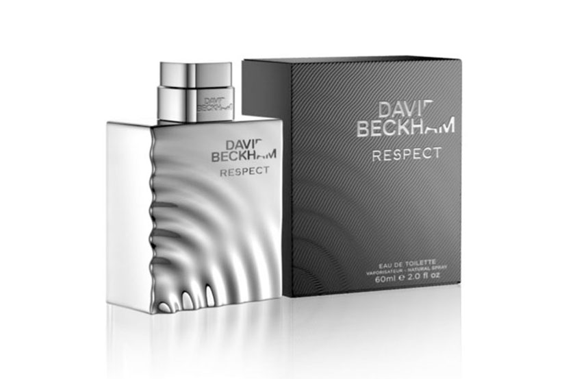 大衛(wèi)·貝克漢姆水波紋圖案香水瓶型設(shè)計(jì)包裝設(shè)計(jì)