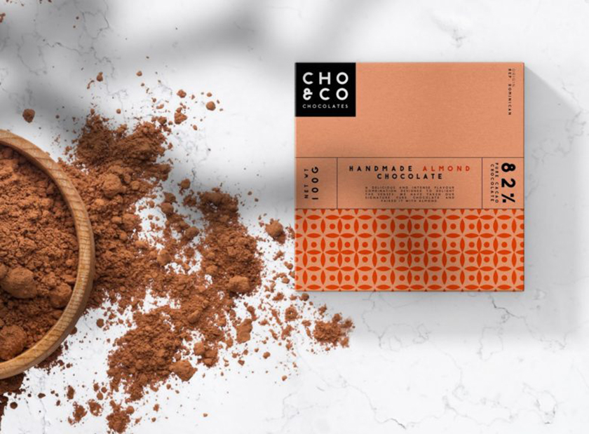 Choi＆co 巧克力包裝設(shè)計(jì)“幾何底紋圖案”
