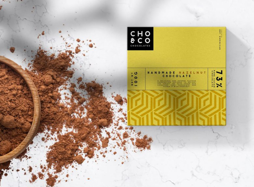 Choi＆co 巧克力包裝設(shè)計(jì)“幾何底紋圖案”