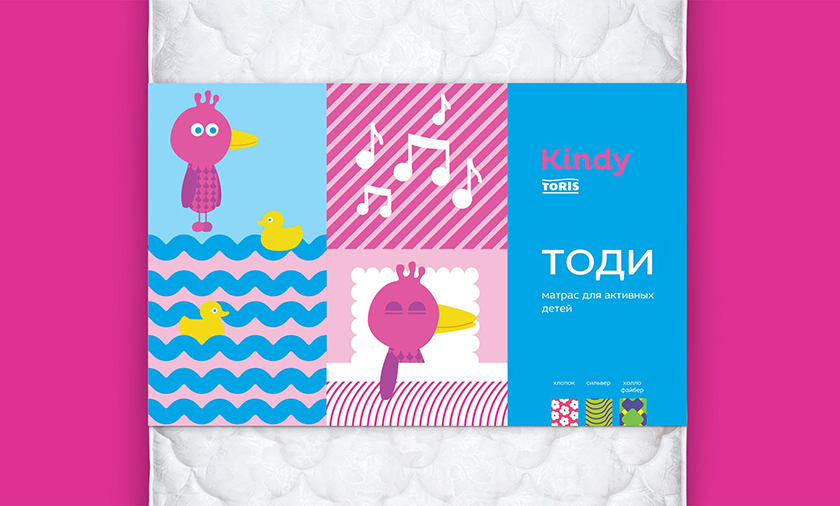 TORIS KINDY 兒童床墊品牌全案策劃品牌創(chuàng)建塑造-產(chǎn)品包裝設(shè)計