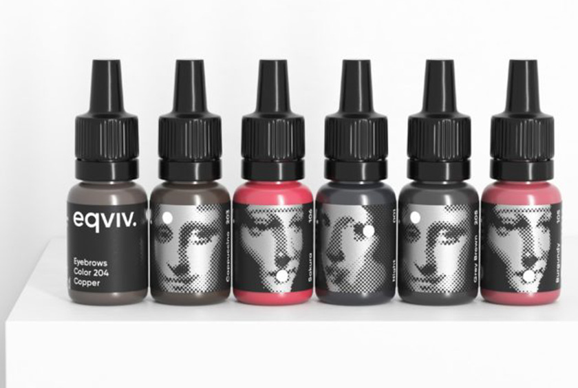 Eqviv 永久性化妝用顏料化妝品品牌命名logo設(shè)計(jì)包裝設(shè)計(jì)“歷史美女藝術(shù)照片”篇