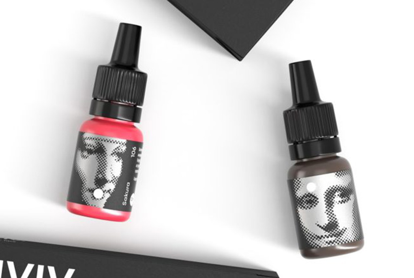 Eqviv 永久性化妝用顏料化妝品品牌命名logo設(shè)計(jì)包裝設(shè)計(jì)“歷史美女藝術(shù)照片”篇