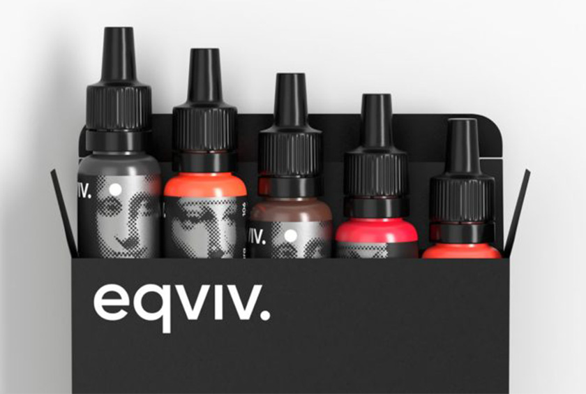 Eqviv 永久性化妝用顏料化妝品品牌命名logo設(shè)計(jì)包裝設(shè)計(jì)“歷史美女藝術(shù)照片”篇