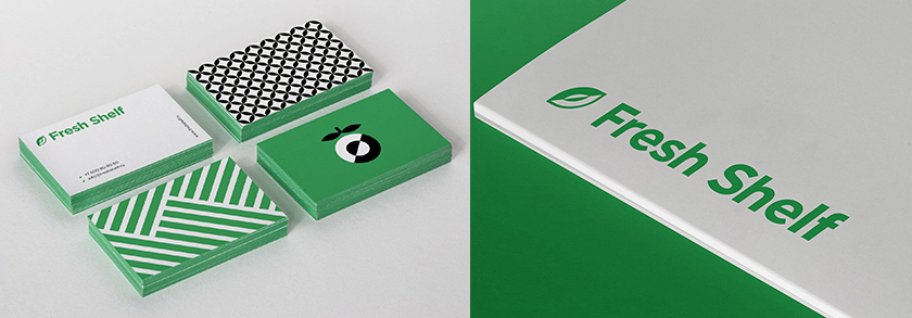 fresh shelf 在線交付平臺與線下生鮮農產(chǎn)品食品終端網(wǎng)點零售取貨店品牌形象設計