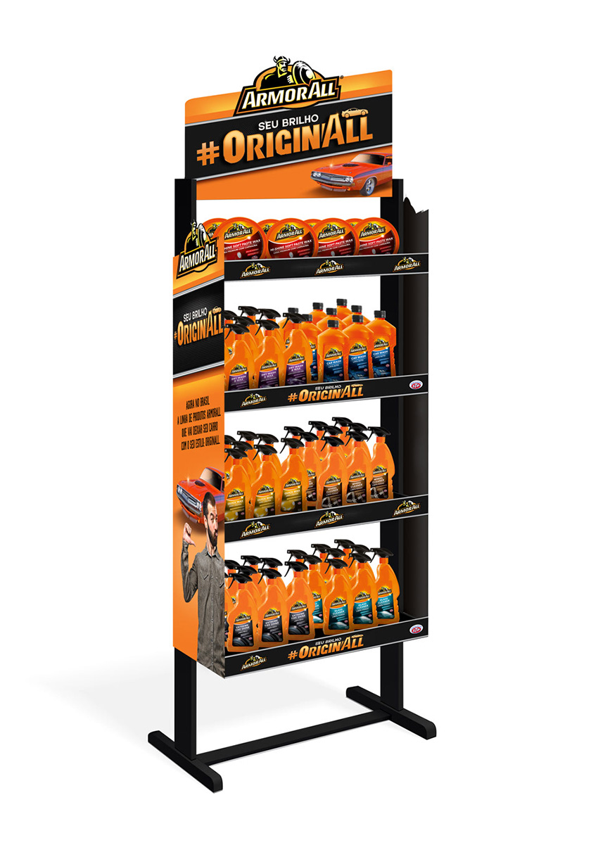 牛魔王ARMOR ALL 汽車美容養(yǎng)護品品牌logo設(shè)計與包裝設(shè)計