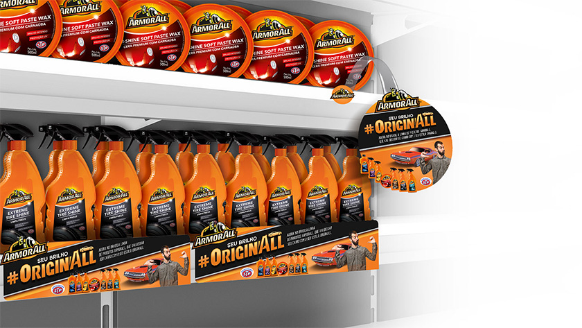 牛魔王ARMOR ALL 汽車美容養(yǎng)護品品牌logo設(shè)計與包裝設(shè)計