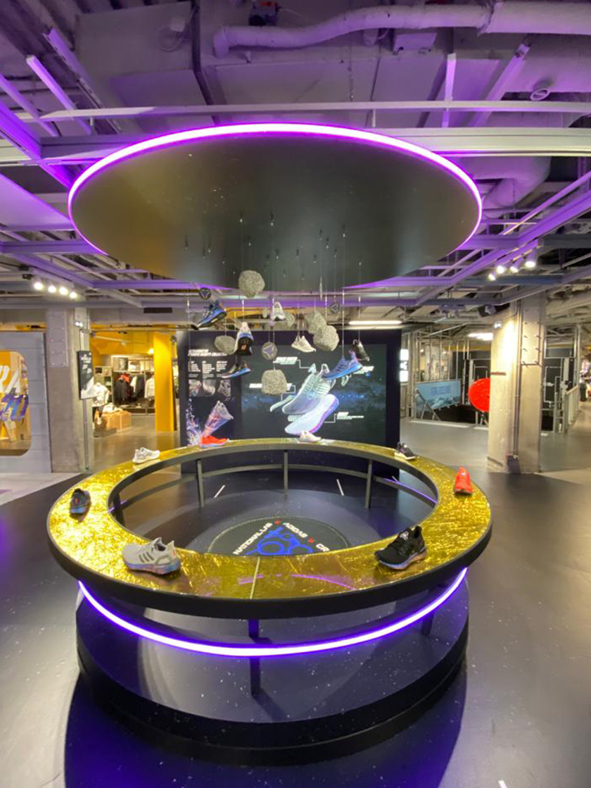 adidas UltraBoost 20 體育用品店鋪空間設(shè)計(jì)，如何以引人入勝的品牌體驗(yàn)征服世界