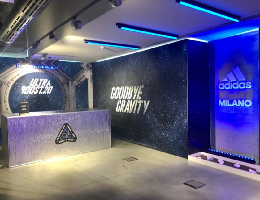 adidas UltraBoost 20 體育用品店鋪空間設(shè)計(jì)，如何以引人入勝的品牌體驗(yàn)征服世界