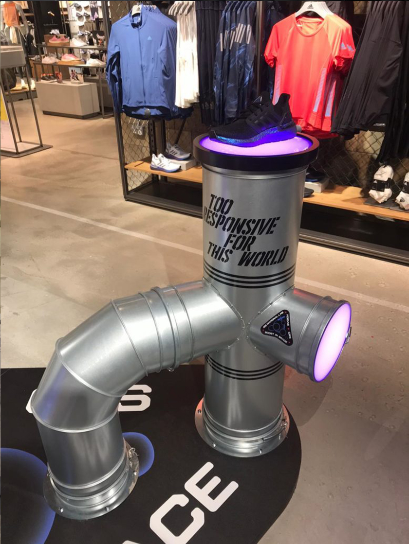 adidas UltraBoost 20 體育用品店鋪空間設(shè)計(jì)，如何以引人入勝的品牌體驗(yàn)征服世界