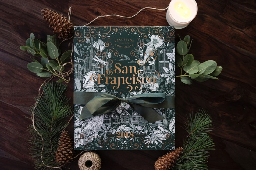 奢華復(fù)雜主義的包裝-2020年包裝設(shè)計趨勢示例：詳細(xì)的豪華降臨日歷設(shè)計