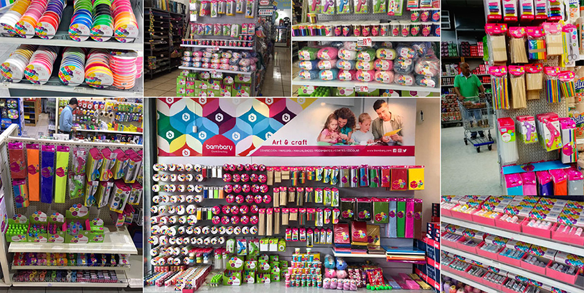 bambary毛線品牌命名logo設(shè)計(jì)與品牌vi形象設(shè)計(jì)。多彩的六邊形色塊