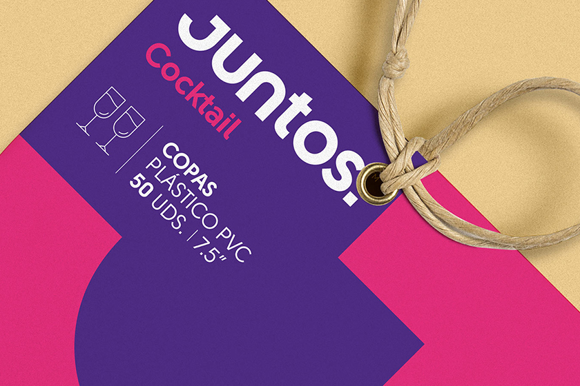 Juntos 塑料餐具品牌形象包裝設(shè)計(jì)