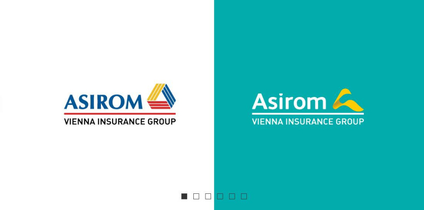 阿西羅姆保險(xiǎn)公司品牌重塑定位與logo形象vi設(shè)計(jì)，源自雕塑的字母a元素