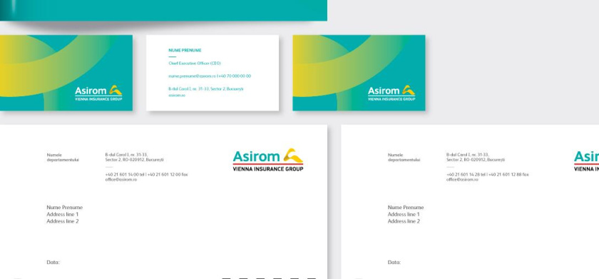 阿西羅姆保險(xiǎn)公司品牌重塑定位與logo形象vi設(shè)計(jì)，源自雕塑的字母a元素