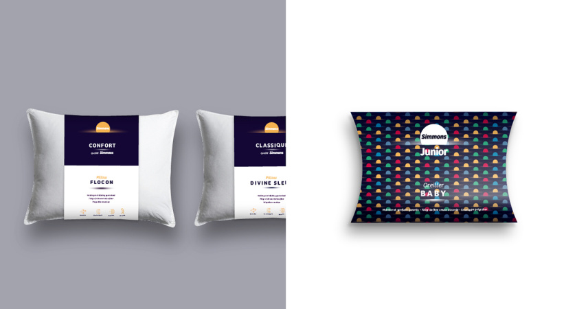 SIMMONS席夢思sunrise日出系列床墊品牌形象設(shè)計-logo/vi/
