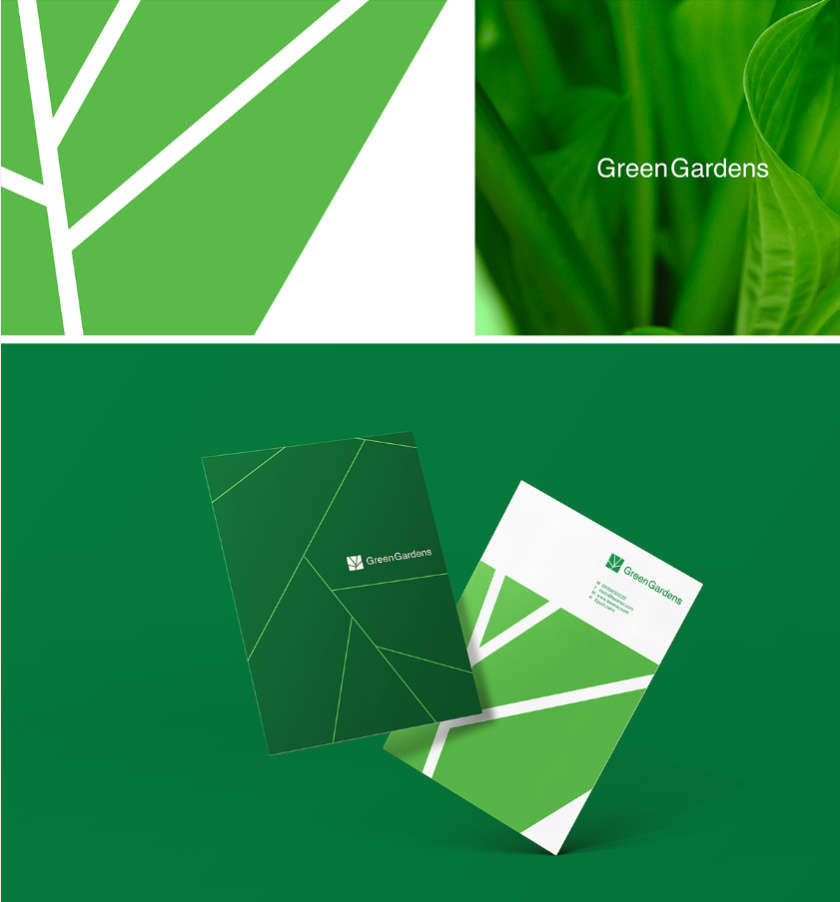 GreenGardens 綠色園林品牌形象設(shè)計(jì)-logo/vi