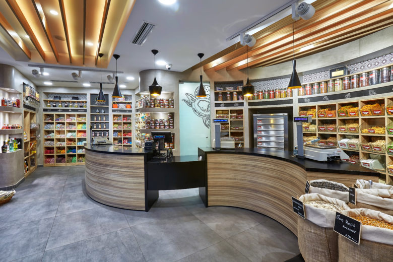 KARPOS堅果專賣店空間設(shè)計欣賞-上海商業(yè)空間設(shè)計公司