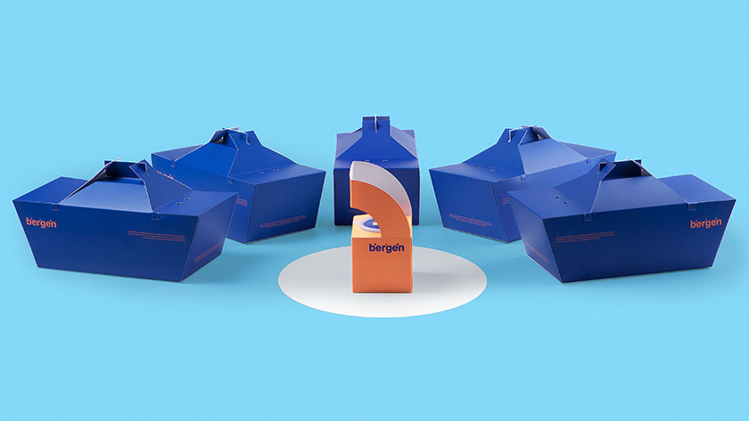 美食蝦外賣餐盒包裝設計，將美味蝦和捕蝦船一起送到你的餐桌