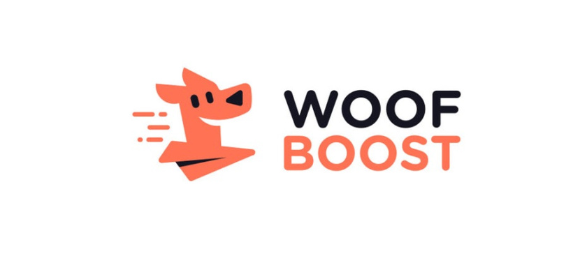 永恒的印刷標(biāo)志logo-Woof Boost 狐貍llogo設(shè)計(jì)