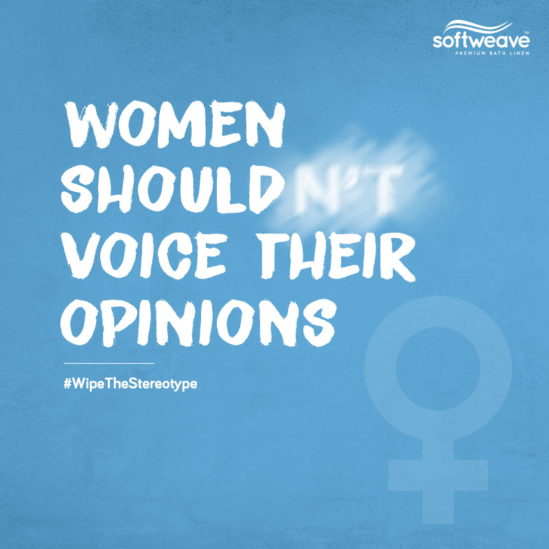 Softweave毛巾廣告設(shè)計(jì):是時候擦除對女性不好的認(rèn)知了 Softweave毛巾廣告設(shè)計(jì):是時候擦除對女性不好的認(rèn)知了
