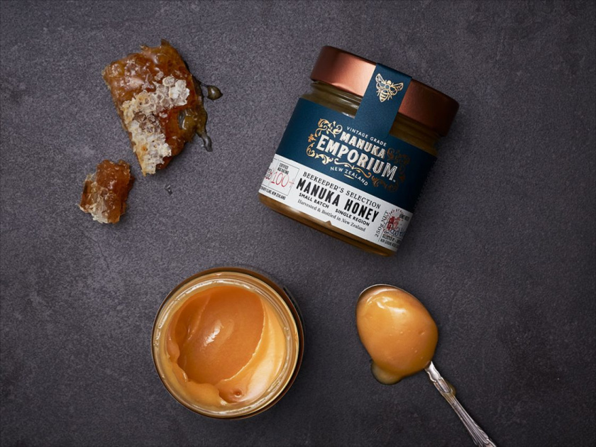 麥盧卡商場蜂蜜瓶復(fù)古包裝設(shè)計