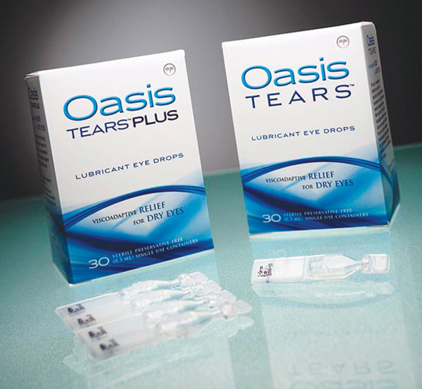 Oasis Tears Eye Drops藥品包裝設(shè)計
