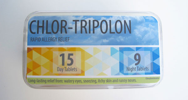 Chlor Tripolon醫(yī)藥包裝設(shè)計