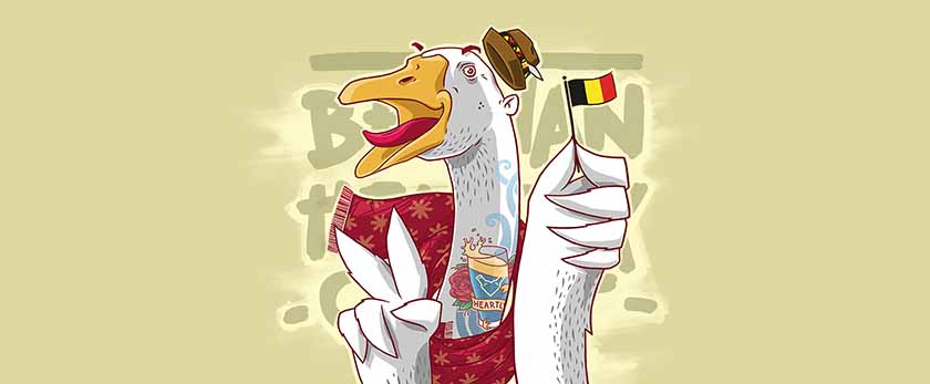 俄羅斯Heartly Brewery淡啤酒包裝設(shè)計，20款動物英雄角色插畫引發(fā)靈魂躁動