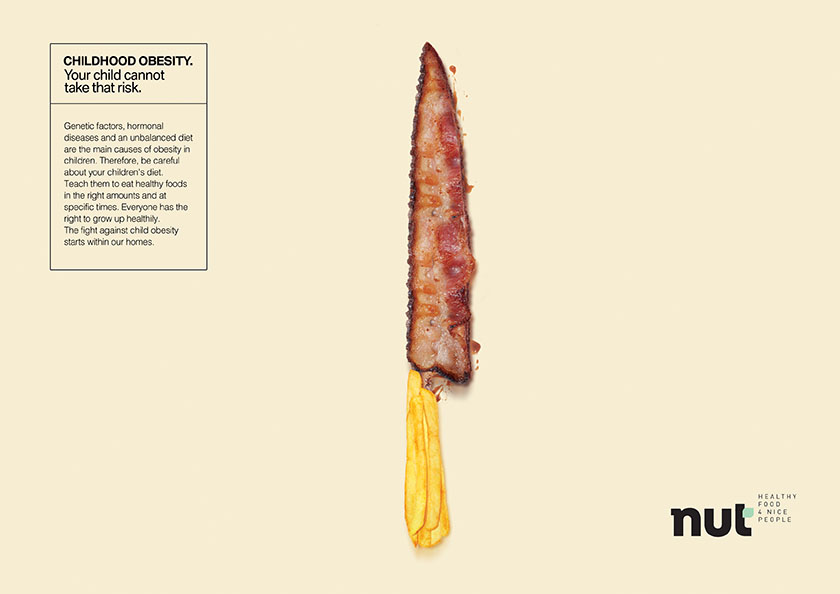 Nut 堅果平面廣告設(shè)計，