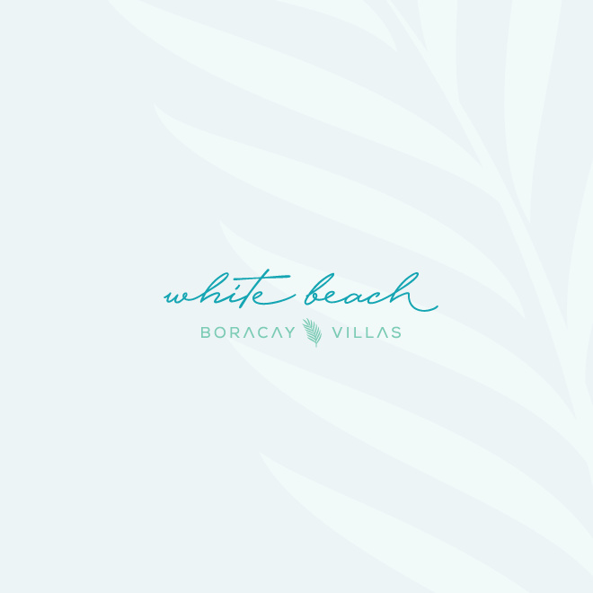 豪華住宿酒店標志logo設計-熱帶優(yōu)雅的度假標志