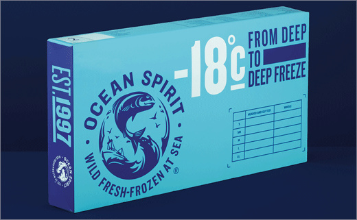 Ocean Trawlers 海鮮冷凍魚品牌logo設(shè)計(jì)與包裝設(shè)計(jì) Ocean Trawlers 海鮮冷凍魚品牌logo設(shè)計(jì)與包裝設(shè)計(jì)