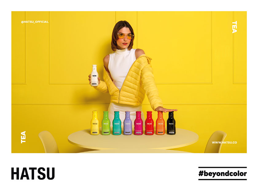 Hatsu 食品飲料品牌平面廣告設(shè)計,超出色彩之外 Hatsu 食品飲料品牌平面廣告設(shè)計,超出色彩之外