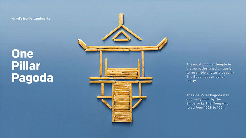 關(guān)于麥當(dāng)勞薯?xiàng)l的創(chuàng)意廣告活動(dòng)-建筑地標(biāo)平面廣告創(chuàng)意設(shè)計(jì)