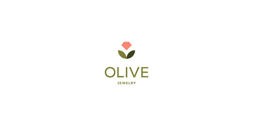 Olive 珠寶飾品品牌形象設(shè)計(jì)-logo設(shè)計(jì)