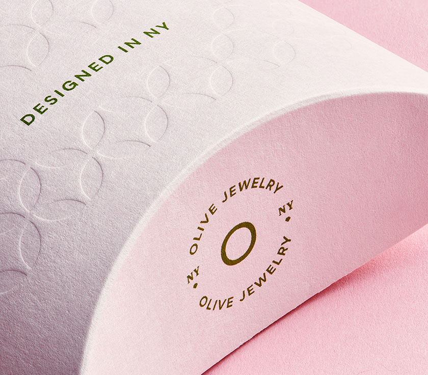 Olive 珠寶飾品品牌形象設(shè)計(jì)包裝設(shè)計(jì)