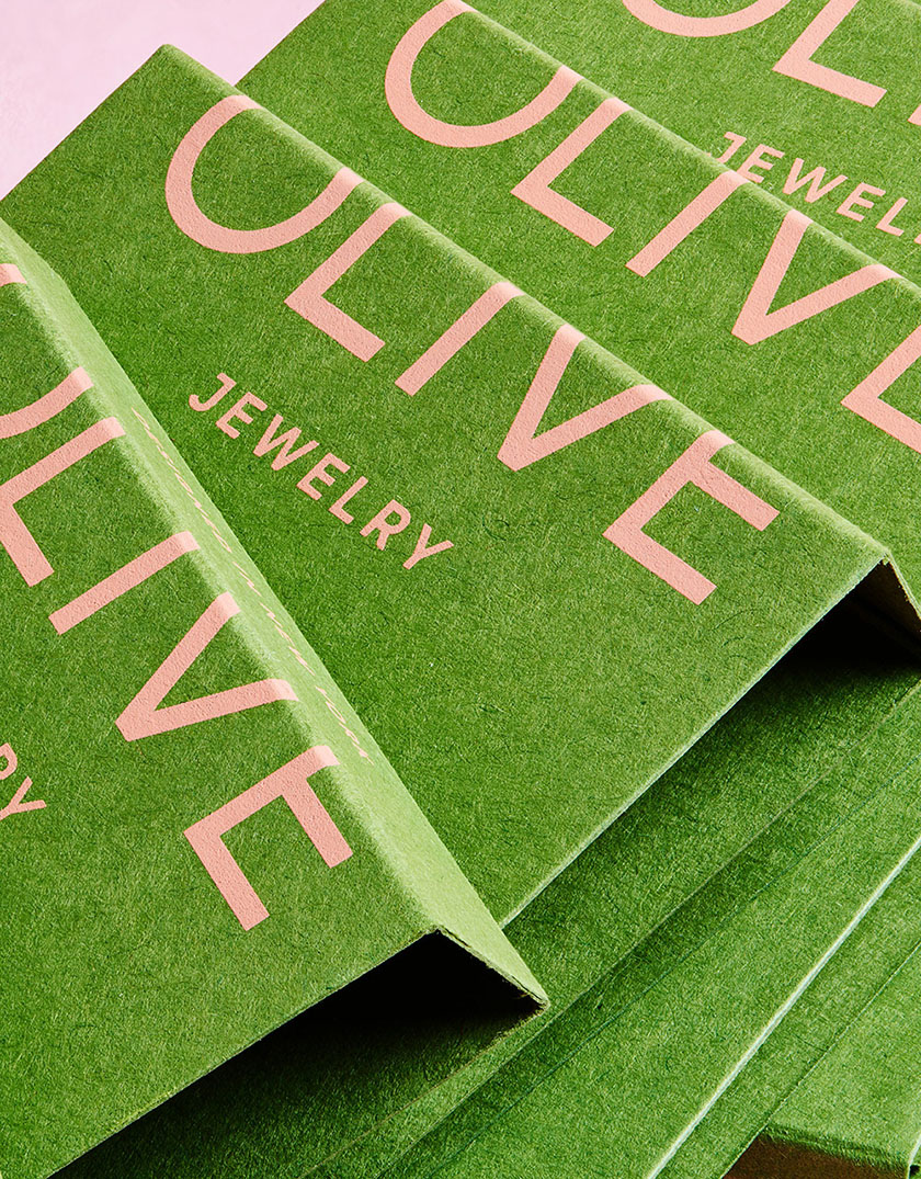 Olive 珠寶飾品品牌形象設(shè)計(jì)包裝設(shè)計(jì)