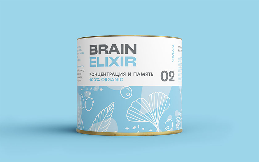 HEYDAY ELIXIR是一種功能性滋補草藥補品包裝設(shè)計