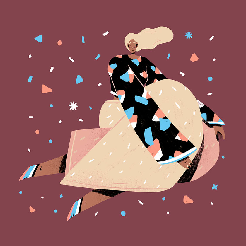 一組驚艷值超高的的插畫設(shè)計(jì)