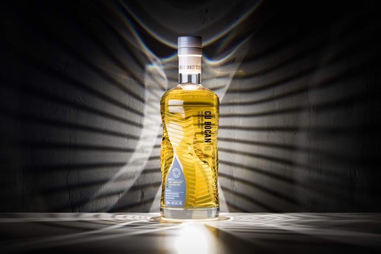 CùBòcan 威士忌酒包裝設(shè)計瓶型設(shè)計，優(yōu)雅的多層次視覺效果