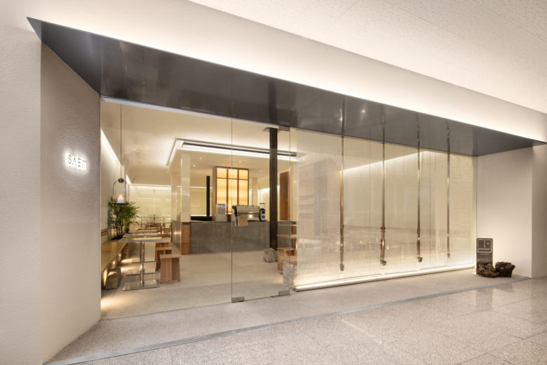  SAEMCafé咖啡店餐飲空間設(shè)計，穩(wěn)定比例的結(jié)構(gòu)美學(xué)