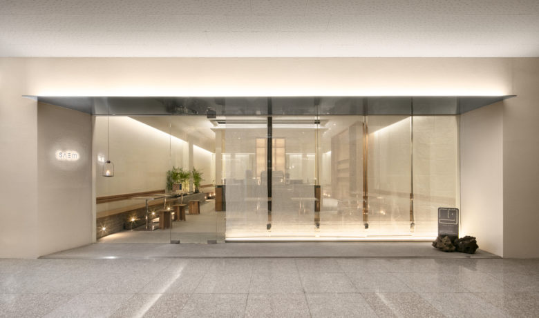  SAEMCafé咖啡店餐飲空間設(shè)計，穩(wěn)定比例的結(jié)構(gòu)美學(xué)