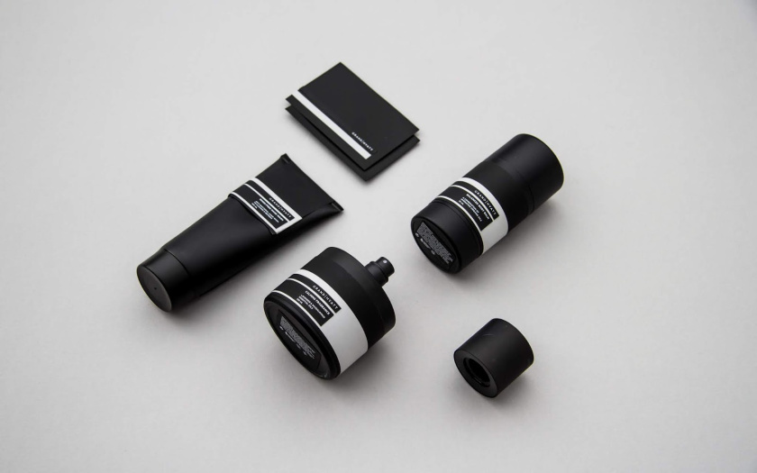 君悅檀香護膚品包裝設(shè)計“黑色經(jīng)典”風格