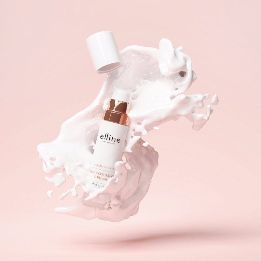 Elline青春寶藏奢侈風(fēng)化妝品包裝設(shè)計(jì)，世界第一款LED發(fā)光技術(shù)包裝