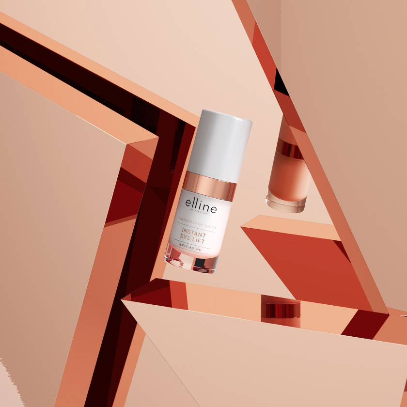 Elline青春寶藏奢侈風(fēng)化妝品包裝設(shè)計(jì)，世界第一款LED發(fā)光技術(shù)包裝