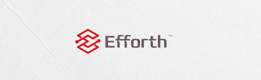 高效，專注的咨詢logo設(shè)計(jì)-一條由多次彎曲而成的線組成的幾何徽標(biāo)